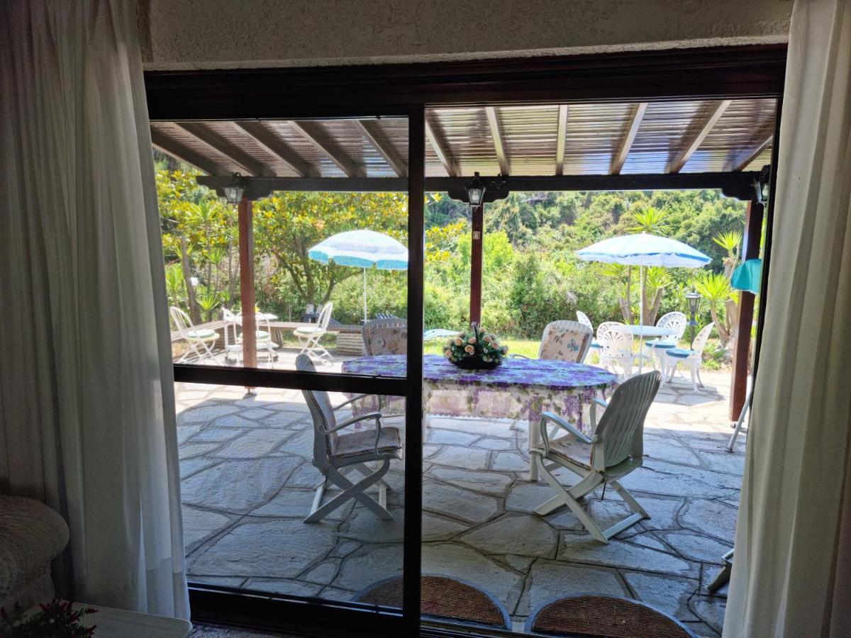 Beachfront Villa 100M From Sea For Up To 10 Guests Siviri Exterior foto