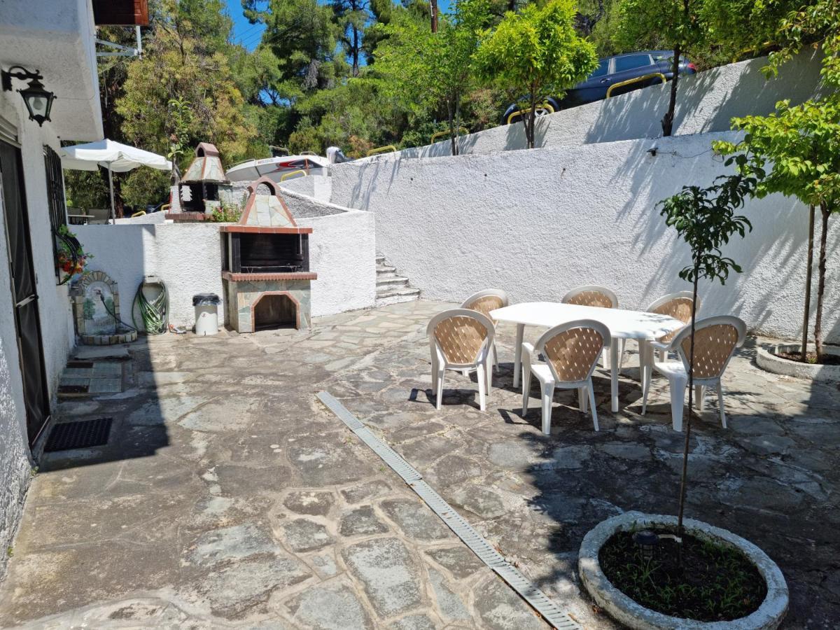 Beachfront Villa 100M From Sea For Up To 10 Guests Siviri Exterior foto