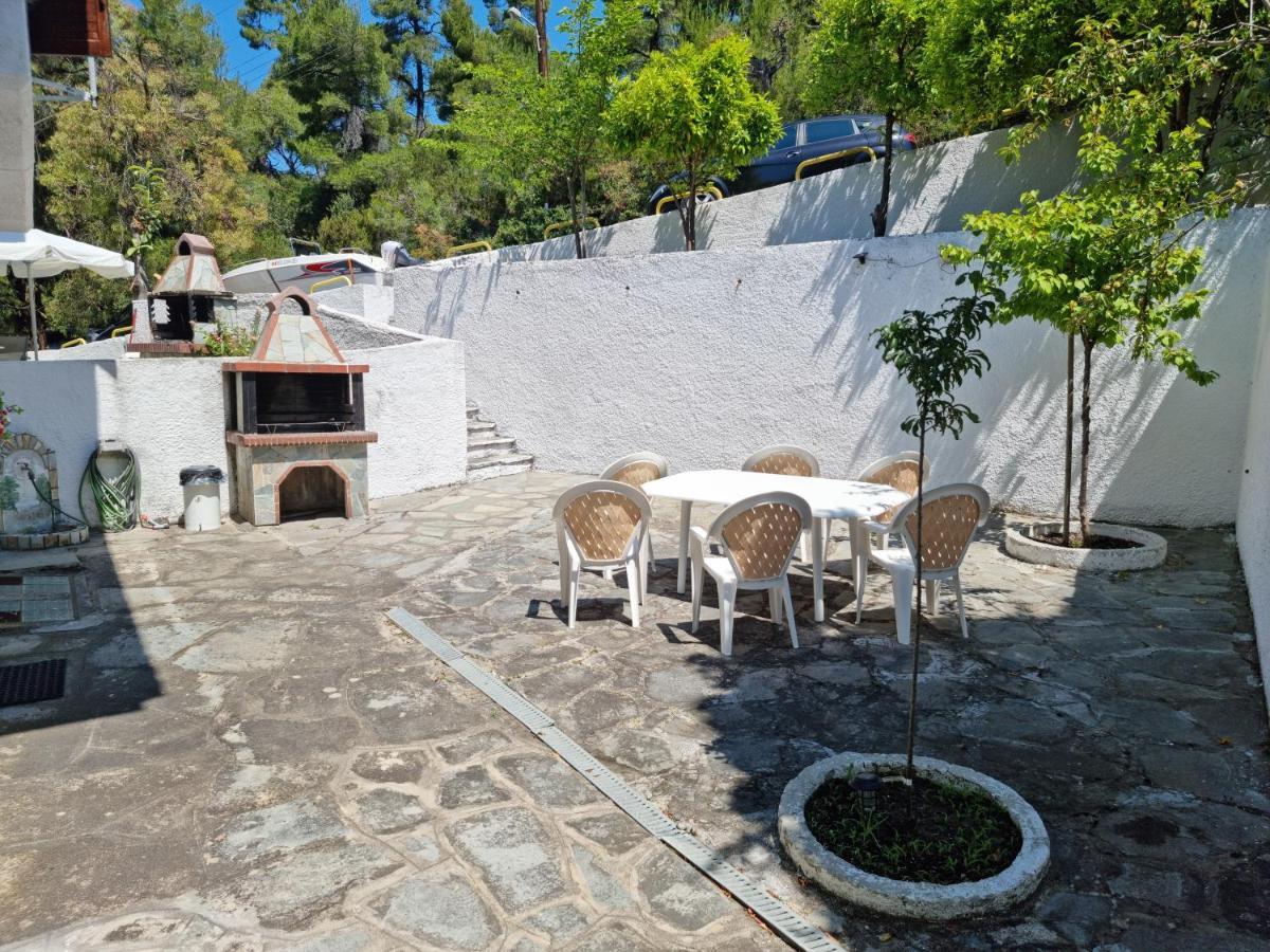 Beachfront Villa 100M From Sea For Up To 10 Guests Siviri Exterior foto